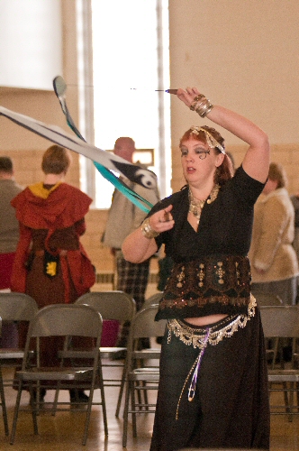 Poi Dancer Ashlynn at Regular Event in the Cleftlands