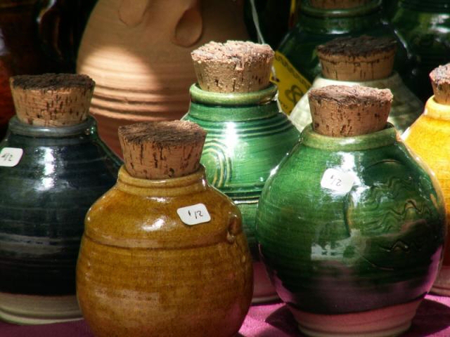 Merchant wares - ceramic jars