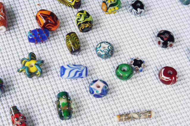 Merchant wares - glass beads